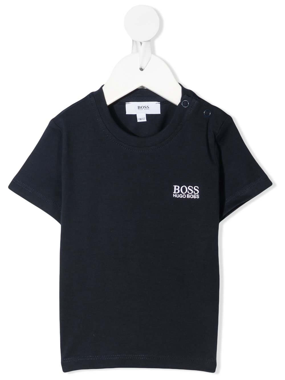 BOSS Kidswear logo-print cotton T-shirt - Blue von BOSS Kidswear