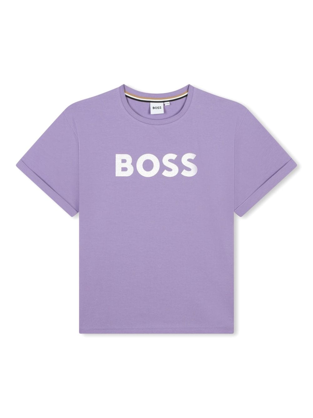 BOSS Kidswear logo-print cotton T-shirt - Purple von BOSS Kidswear