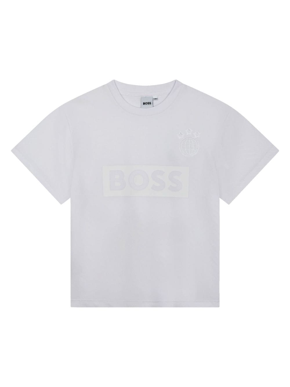 BOSS Kidswear logo-print cotton T-shirt - White von BOSS Kidswear