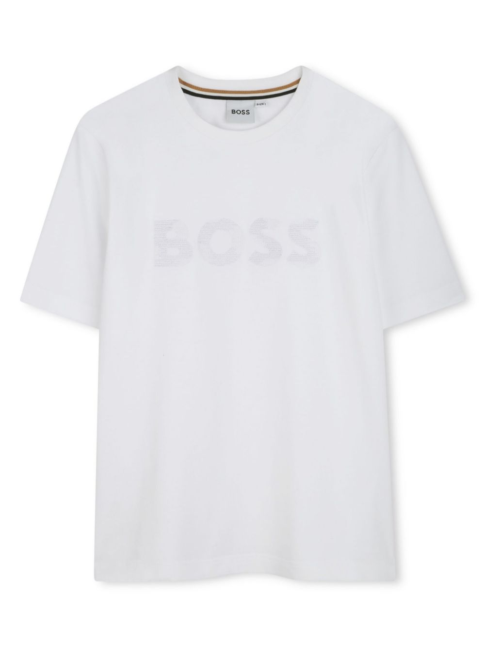 BOSS Kidswear logo-print cotton T-shirt - White von BOSS Kidswear