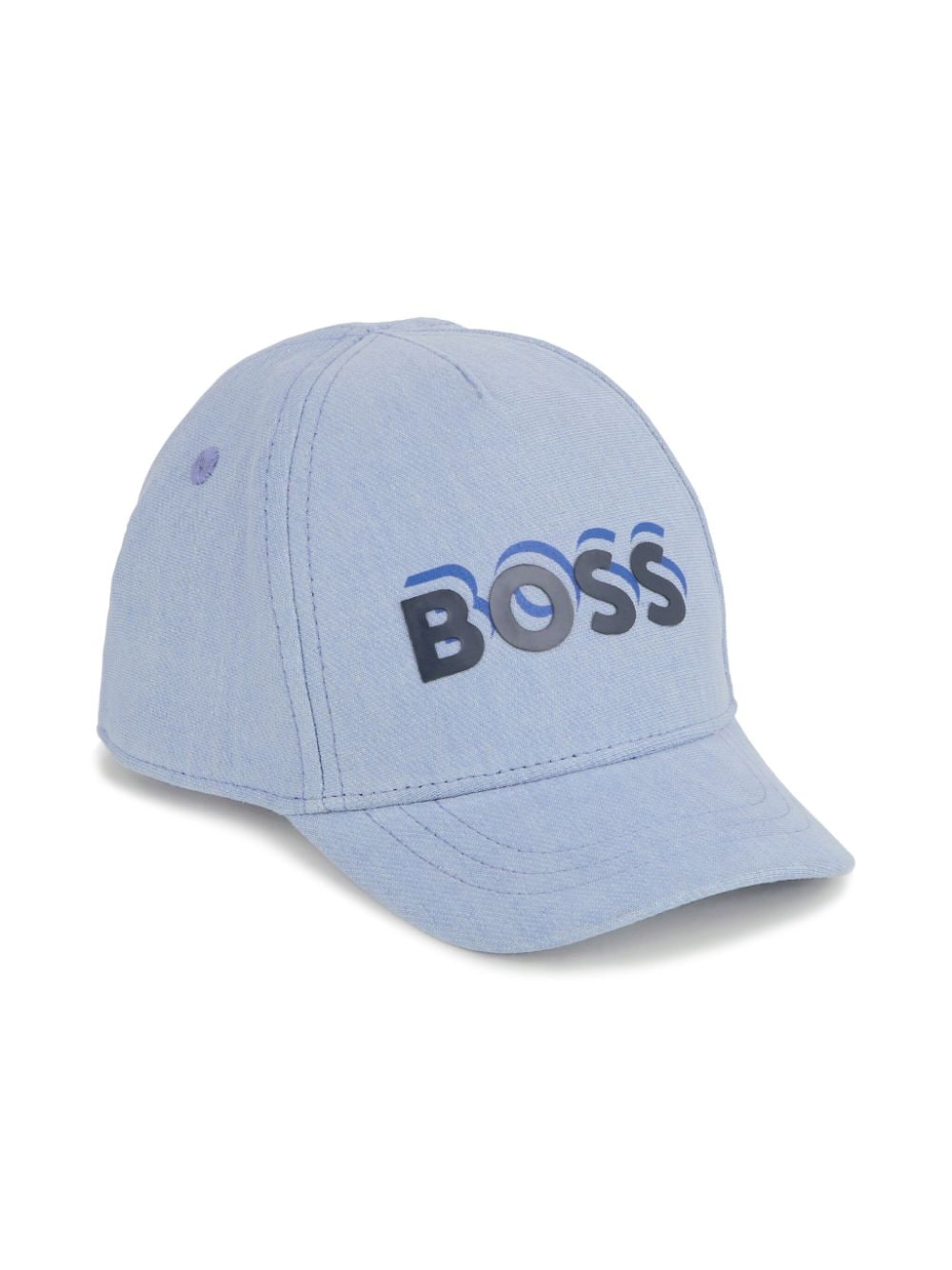 BOSS Kidswear logo-print cotton cap - Blue von BOSS Kidswear