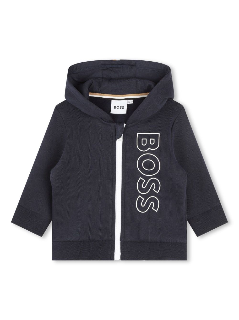 BOSS Kidswear logo-print cotton tracksuit - Grey von BOSS Kidswear