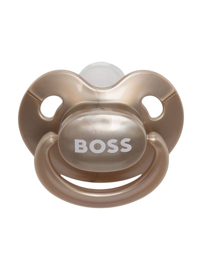 BOSS Kidswear logo-print dummy - Gold von BOSS Kidswear