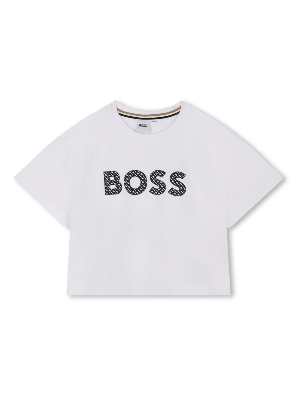 BOSS Kidswear logo-print jersey T-shirt - White von BOSS Kidswear