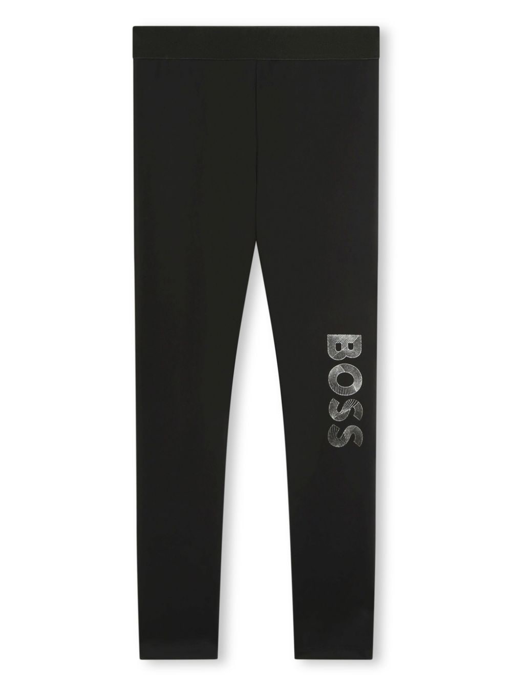 BOSS Kidswear logo-print leggings - Black von BOSS Kidswear