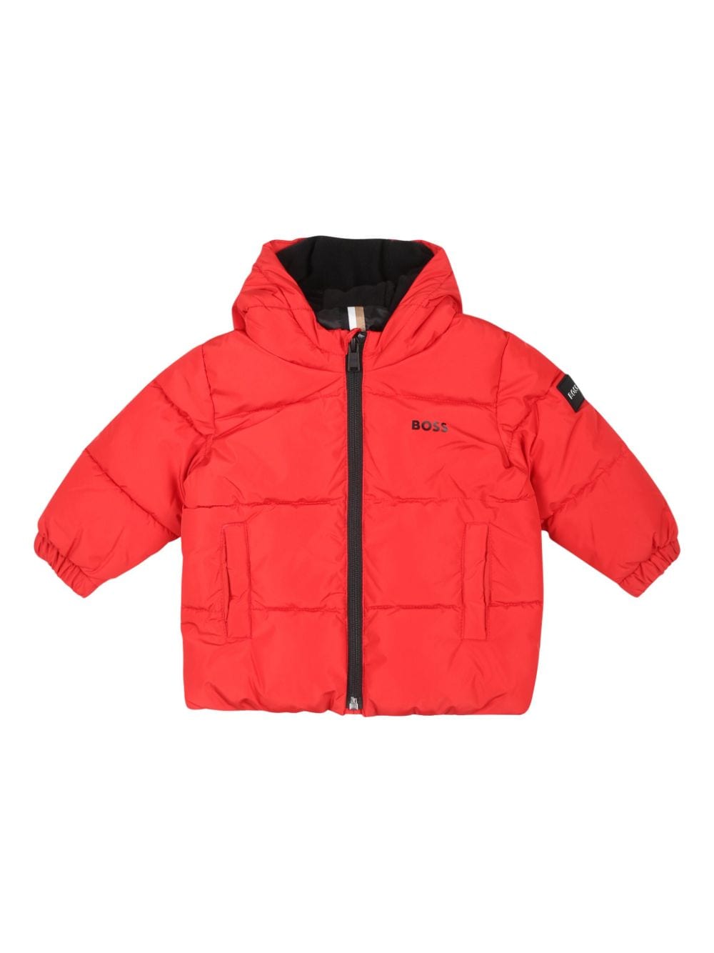 BOSS Kidswear logo-print padded jacket - Red von BOSS Kidswear