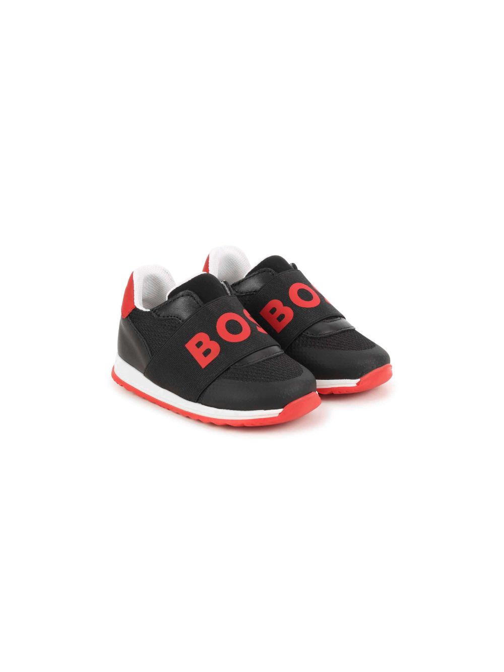 BOSS Kidswear logo-print slip-on sneakers - Black von BOSS Kidswear