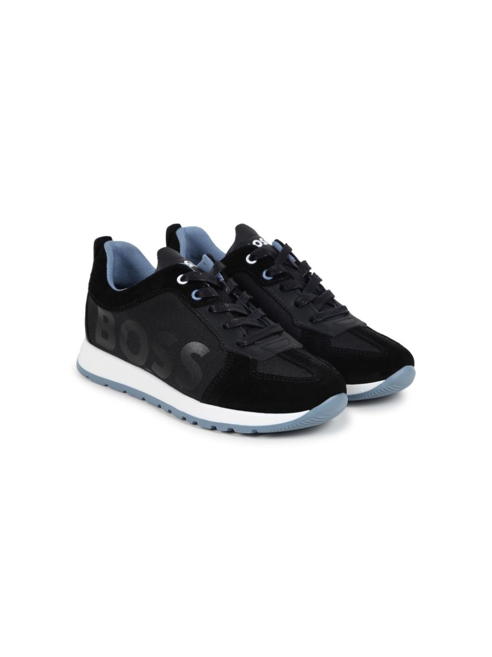 BOSS Kidswear logo-print sneakers - Black von BOSS Kidswear