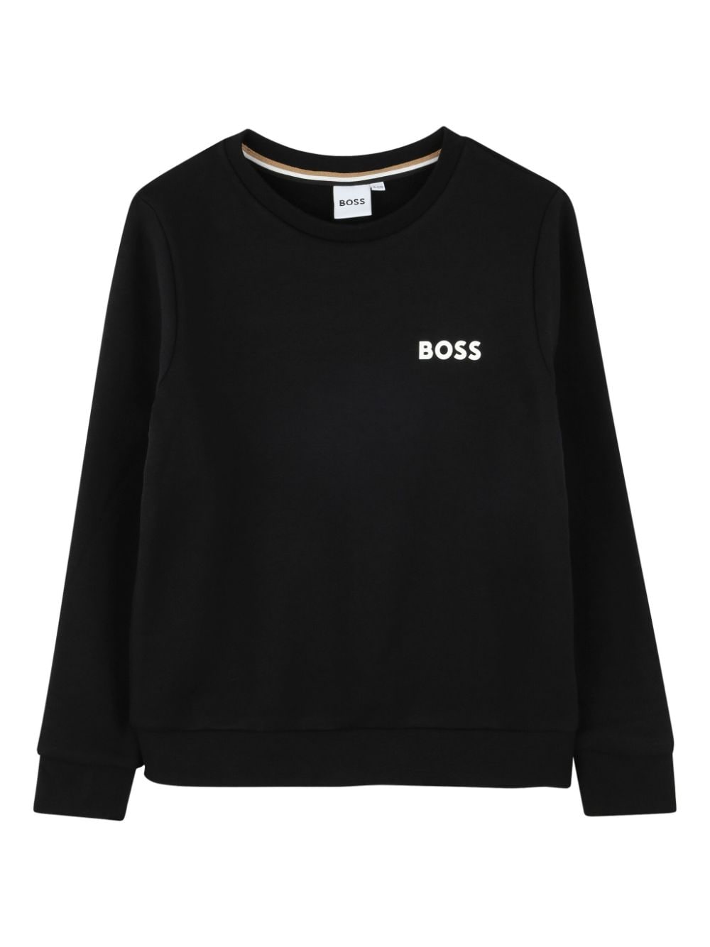 BOSS Kidswear logo-print sweatshirt - Black von BOSS Kidswear