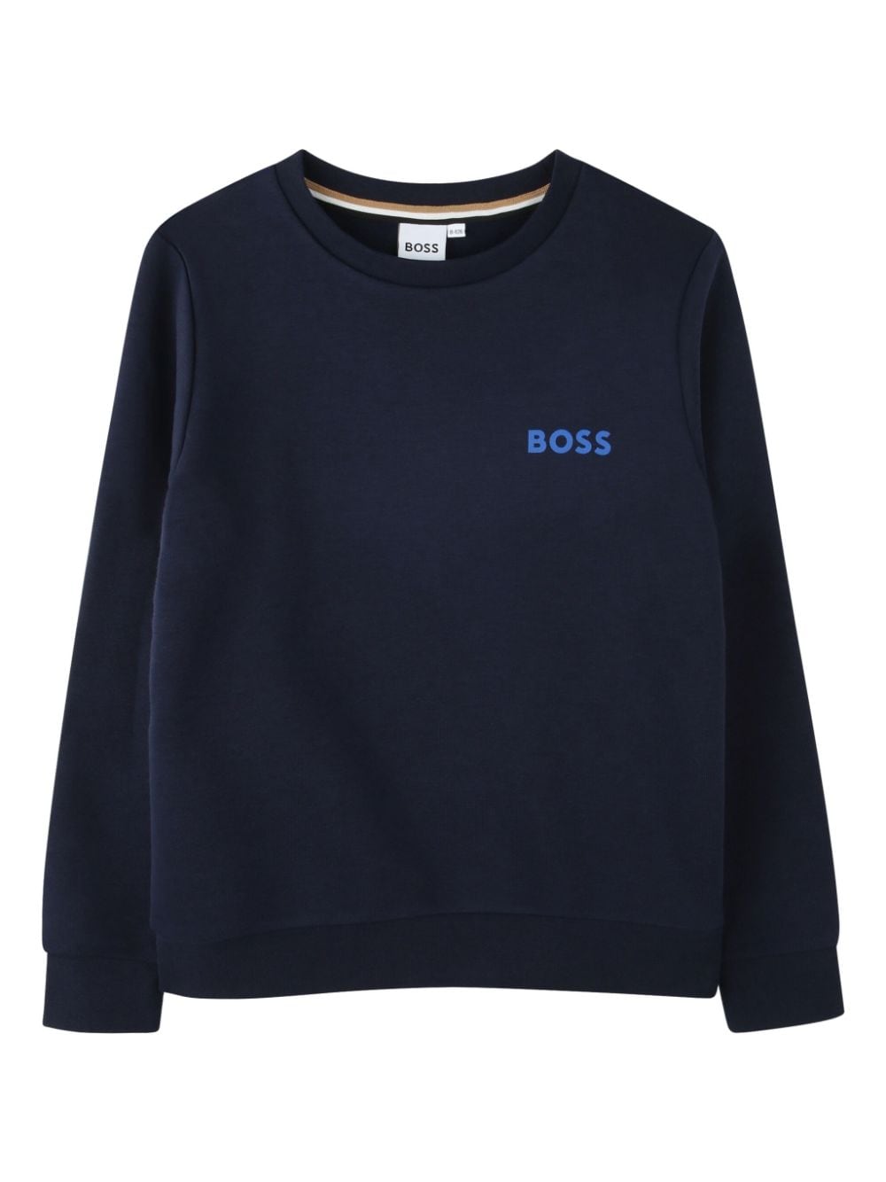 BOSS Kidswear logo-print sweatshirt - Blue von BOSS Kidswear