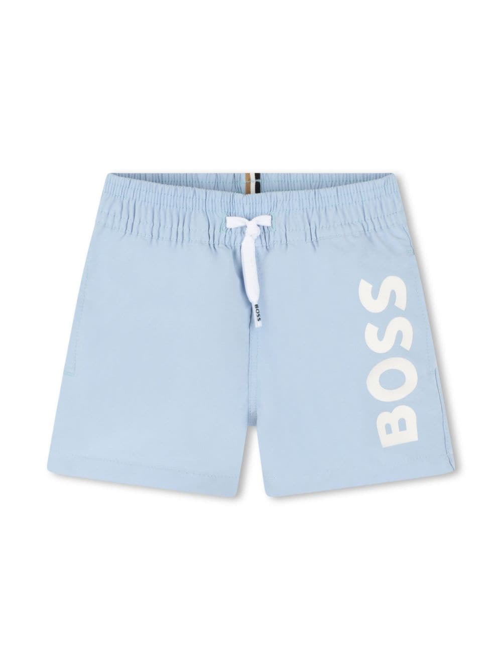 BOSS Kidswear logo-print swim shorts - Blue von BOSS Kidswear