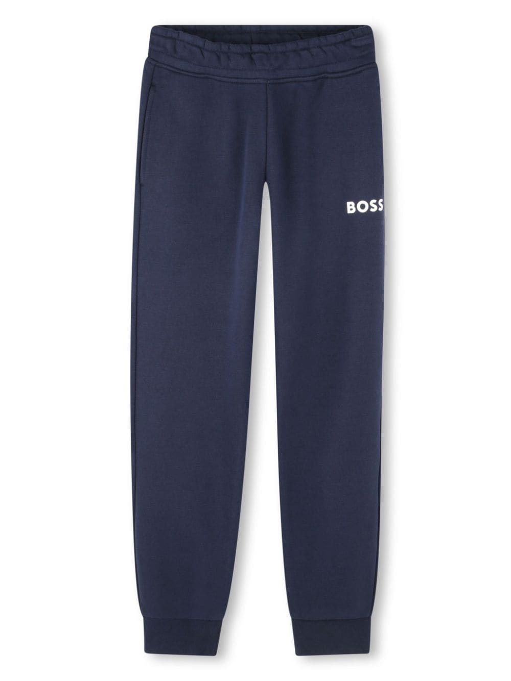 BOSS Kidswear logo-print track pants - Blue von BOSS Kidswear