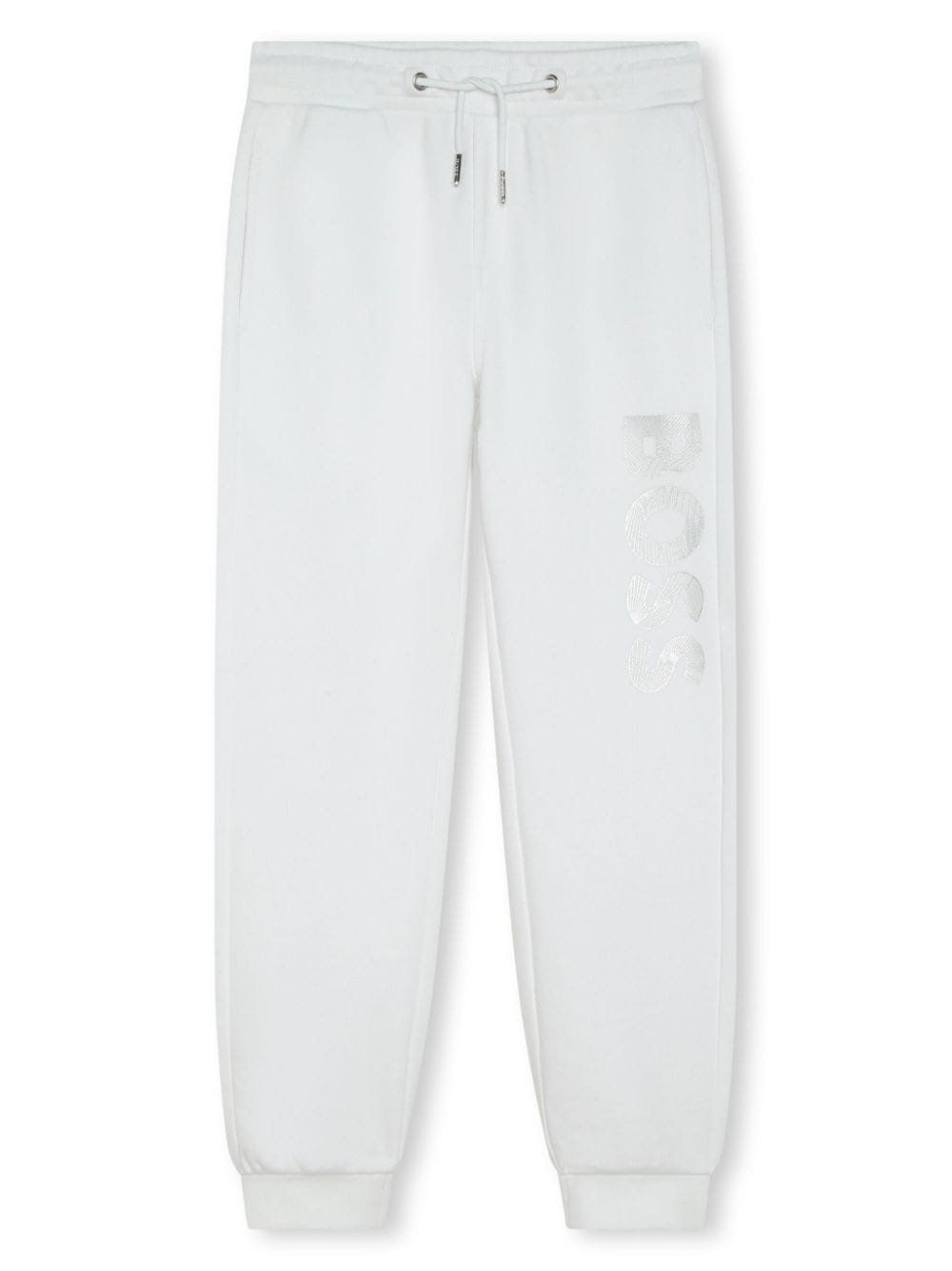 BOSS Kidswear logo-print track pants - White von BOSS Kidswear