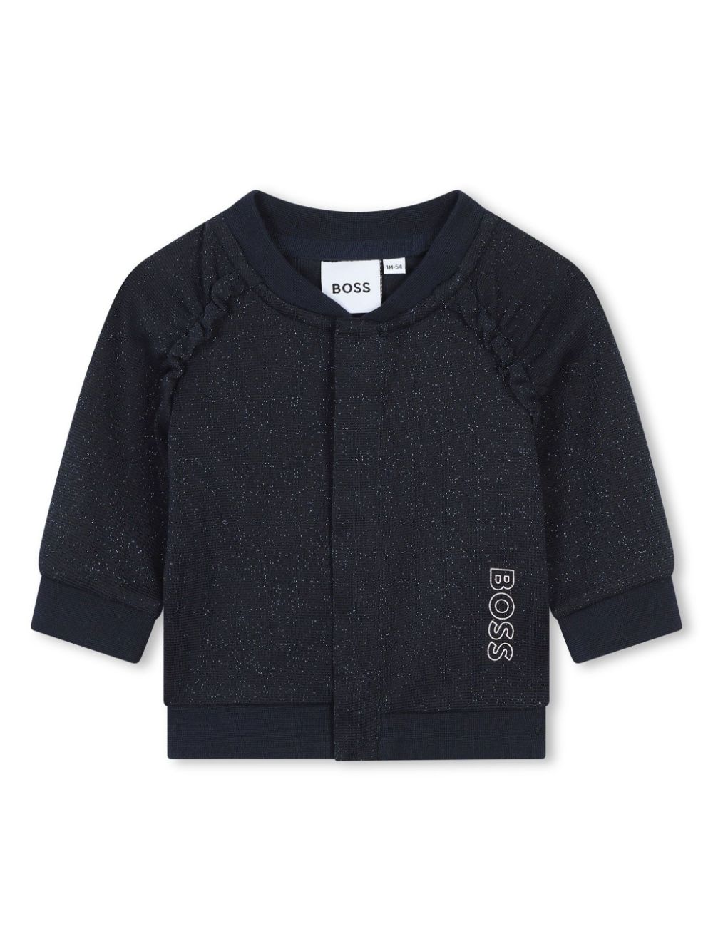 BOSS Kidswear logo-print tracksuit (set of three) - Black von BOSS Kidswear