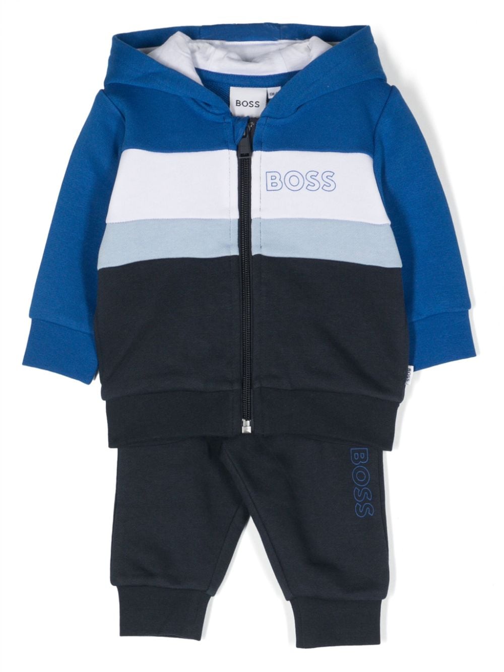 BOSS Kidswear logo-print tracksuit set - Blue von BOSS Kidswear
