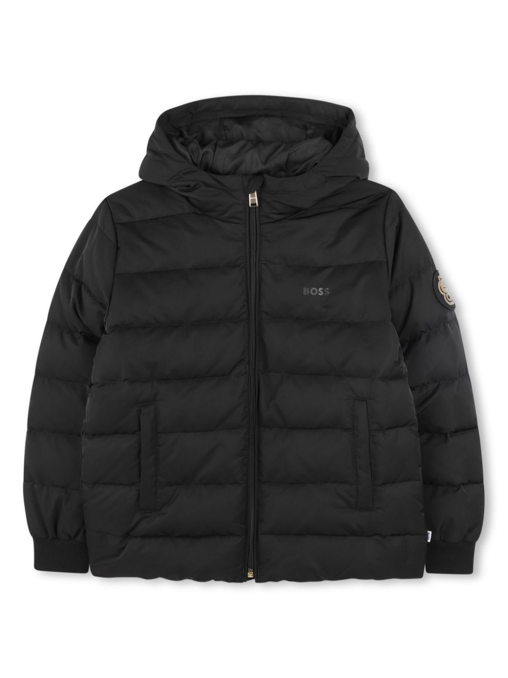 BOSS Kidswear padded jacket - Black von BOSS Kidswear