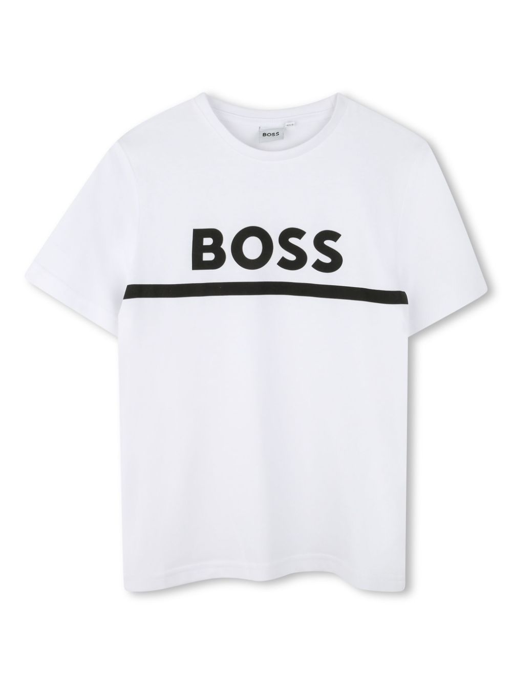 BOSS Kidswear short-sleeved T-shirt - White von BOSS Kidswear