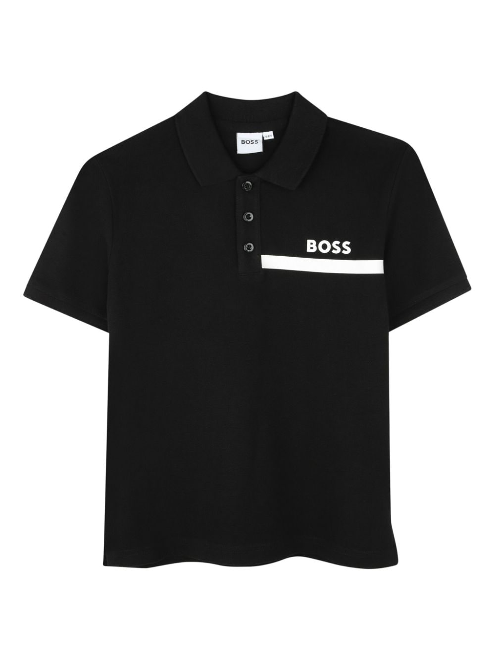 BOSS Kidswear short-sleeved polo shirt - Black von BOSS Kidswear