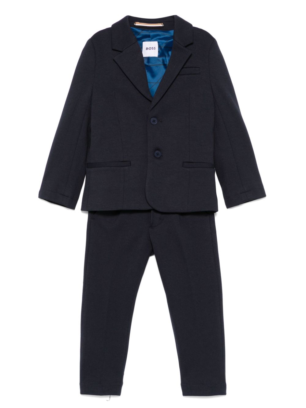 BOSS Kidswear single-breasted suit - Blue von BOSS Kidswear