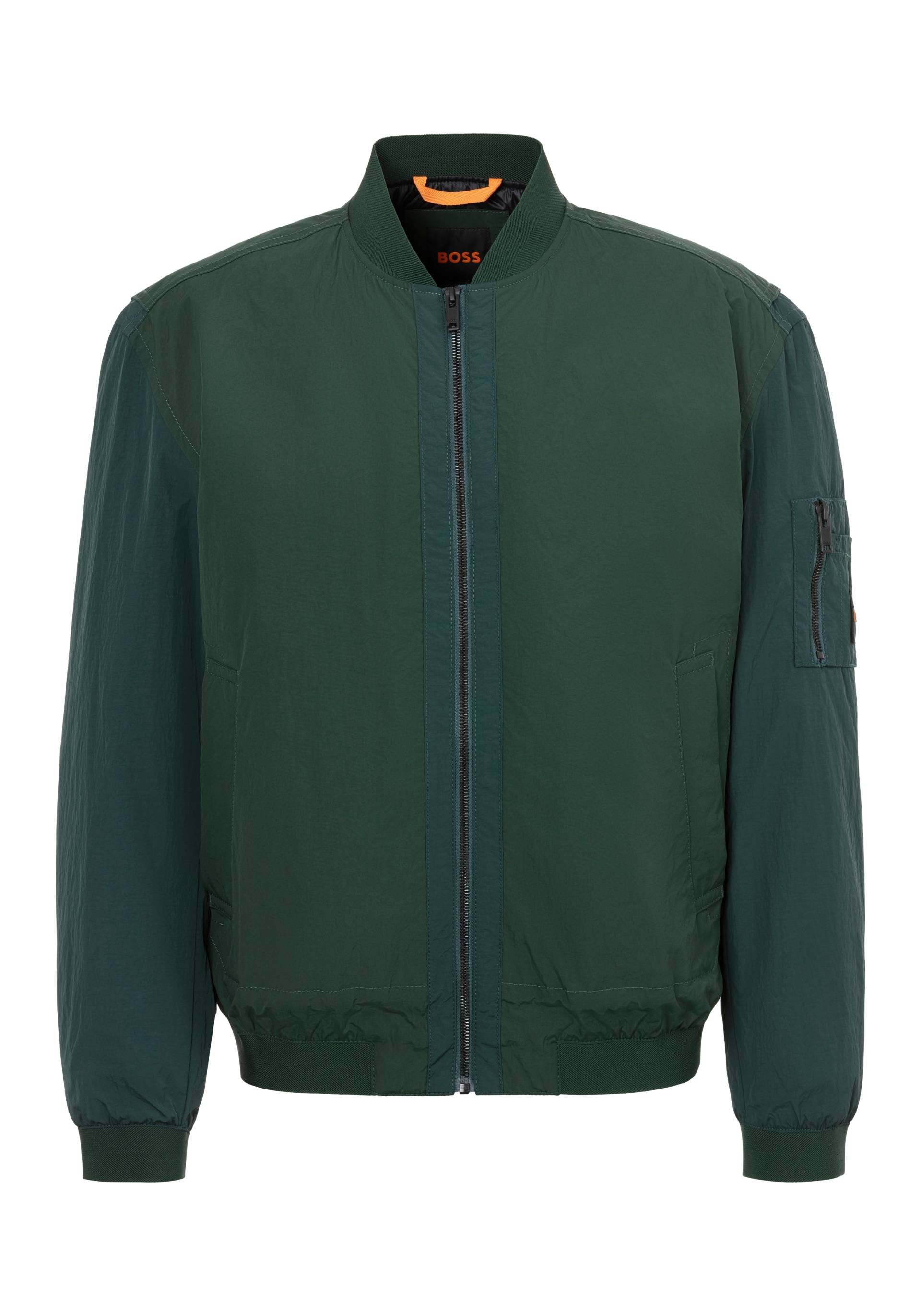 BOSS ORANGE Blouson »Olmec«, mit Flachstrickkragen BOSS ORANGE Blouson »Olmec«, mit Flachstrickkragen von BOSS ORANGE