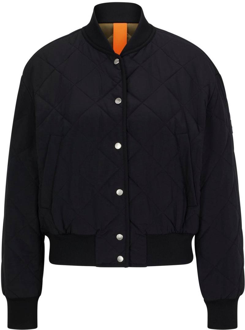 BOSS ORANGE Bomberjacke »C_Pomada«, Steppjacke mit Druckknöpfen von BOSS ORANGE