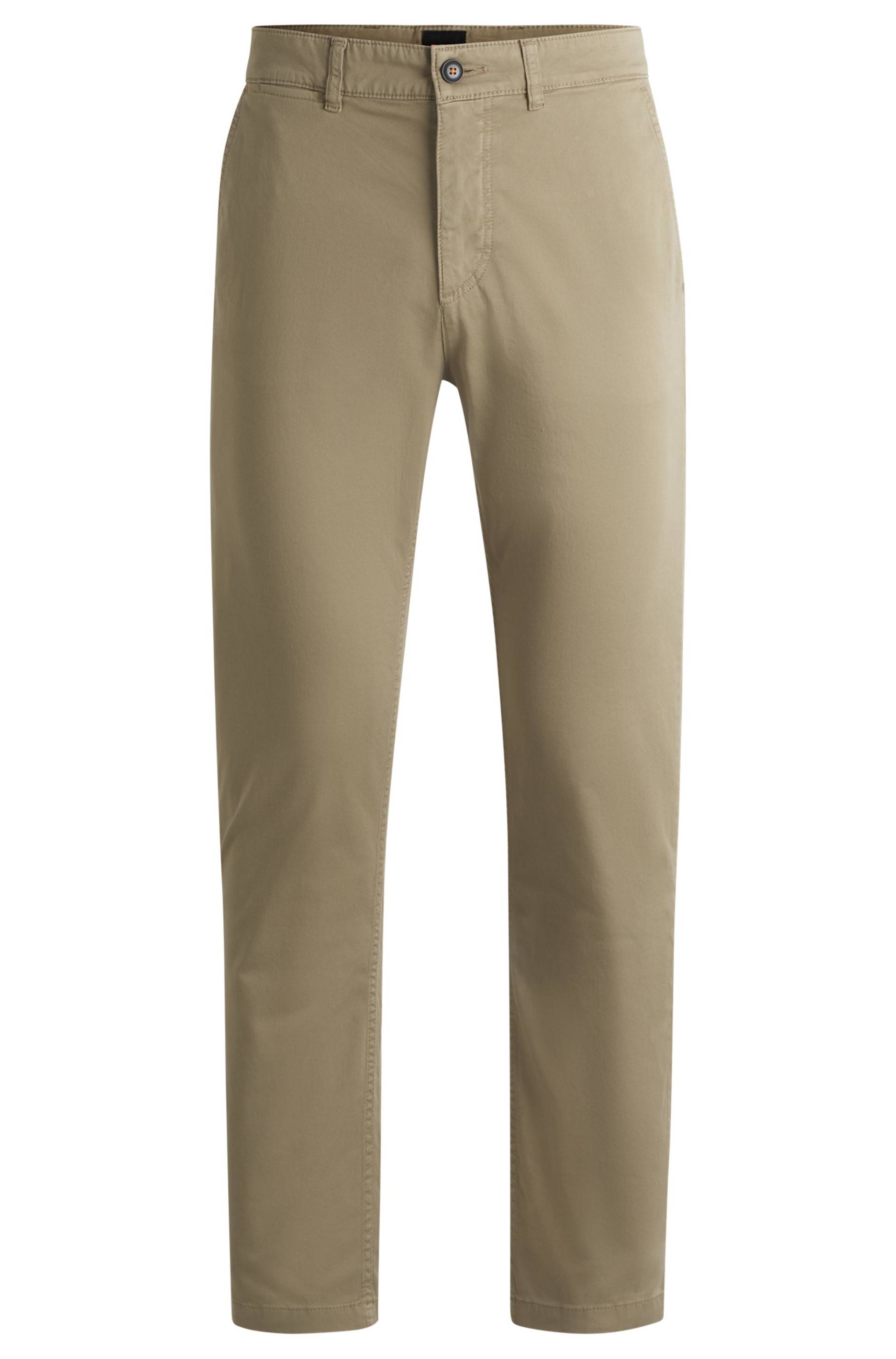 BOSS ORANGE Chinohose »Chino-Regular-1«, in gerader From von BOSS ORANGE