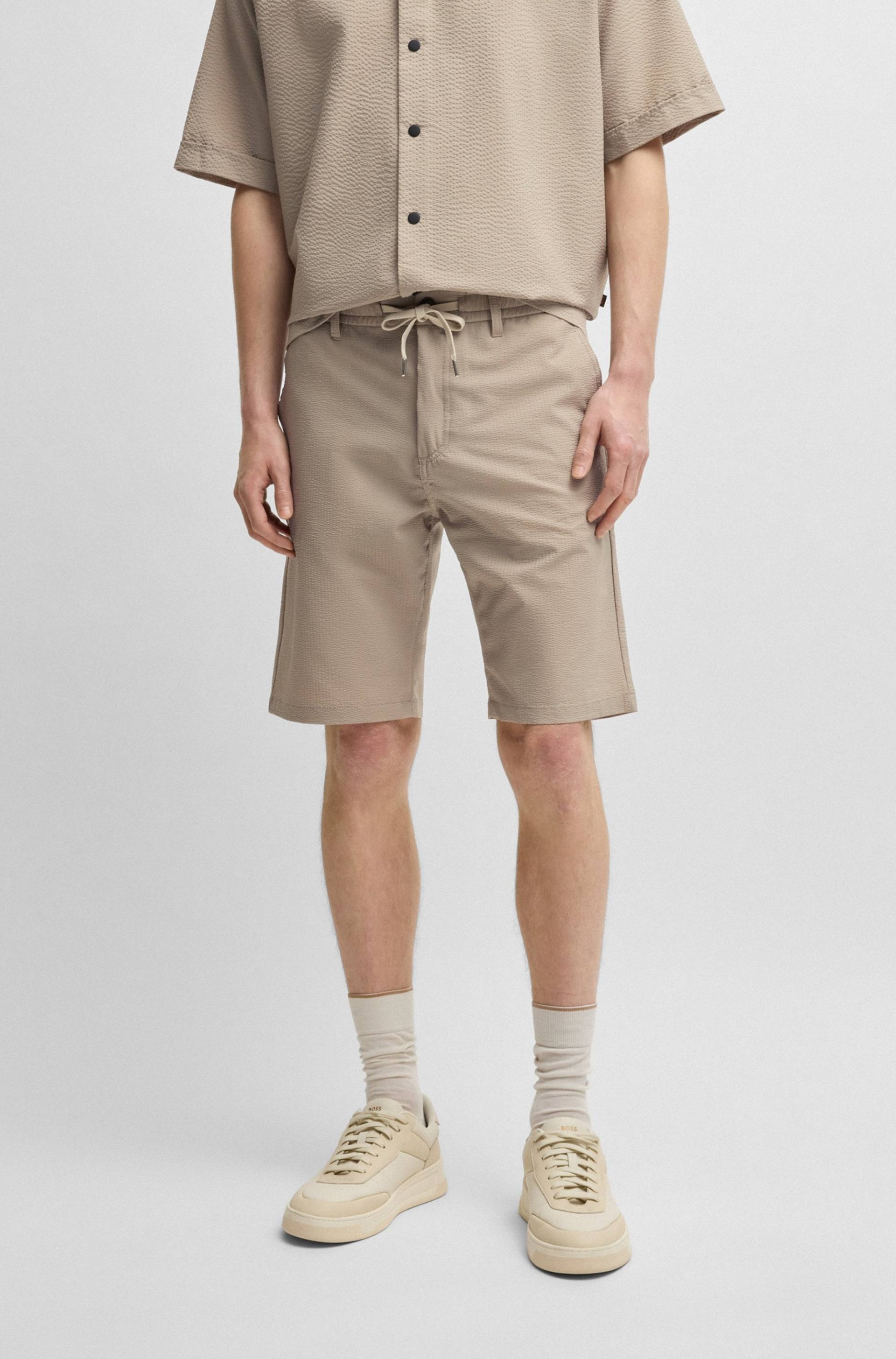 BOSS ORANGE Chinoshorts »Chino-tapered-DS-1«, mit Kordelzug BOSS ORANGE Chinoshorts »Chino-tapered-DS-1«, mit Kordelzug von BOSS ORANGE