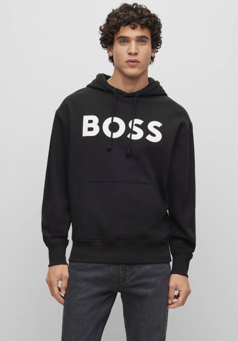 BOSS ORANGE Hoodie »WebasicHood«, mit weissem Logodruck von BOSS ORANGE