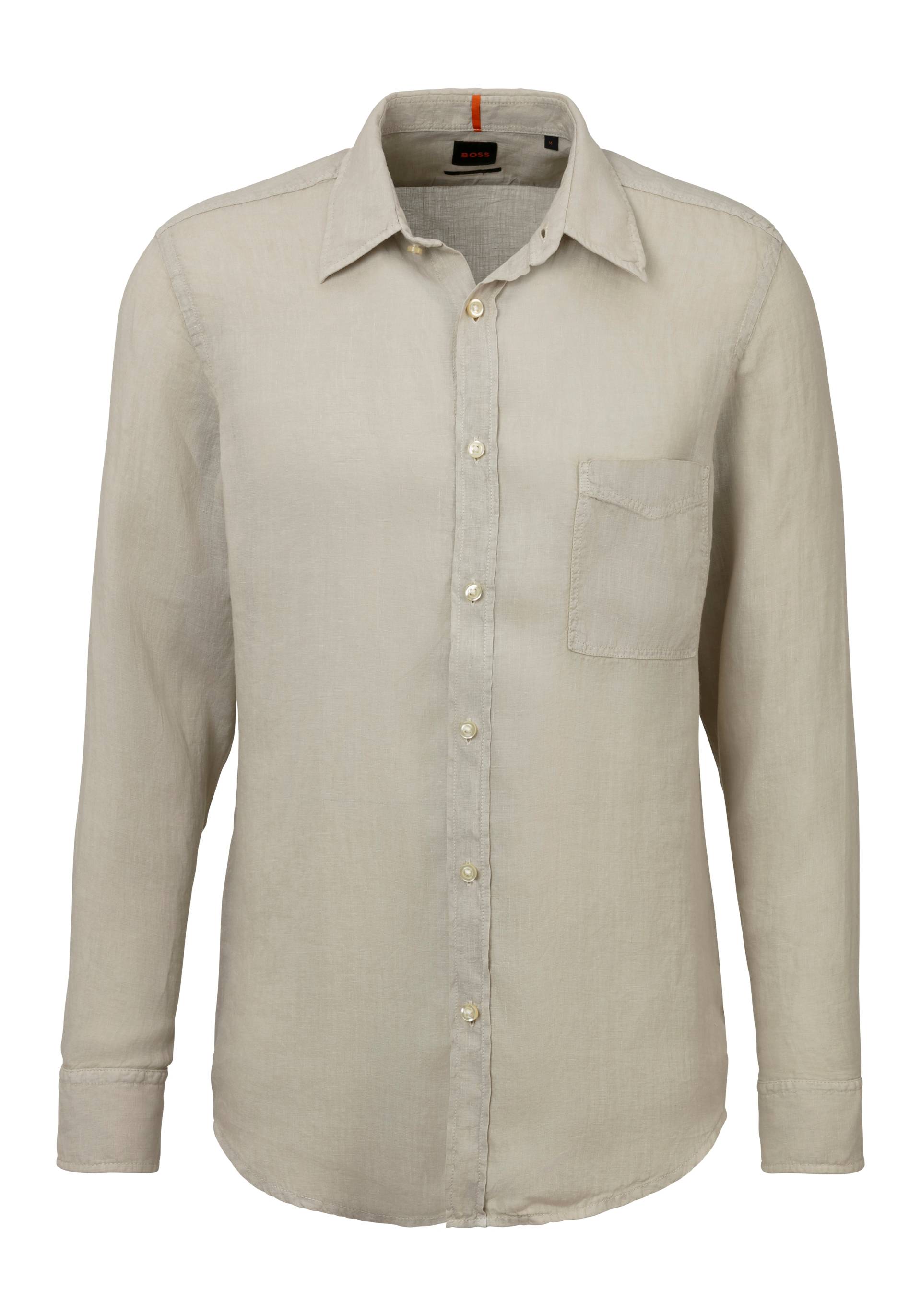 BOSS ORANGE Langarmshirt, mit BOSS-Kontrastdetails von BOSS ORANGE