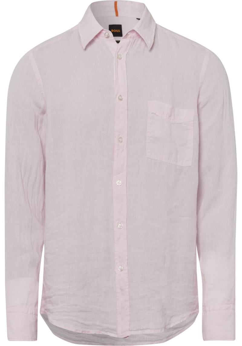 BOSS ORANGE Langarmshirt, mit BOSS-Kontrastdetails von BOSS ORANGE