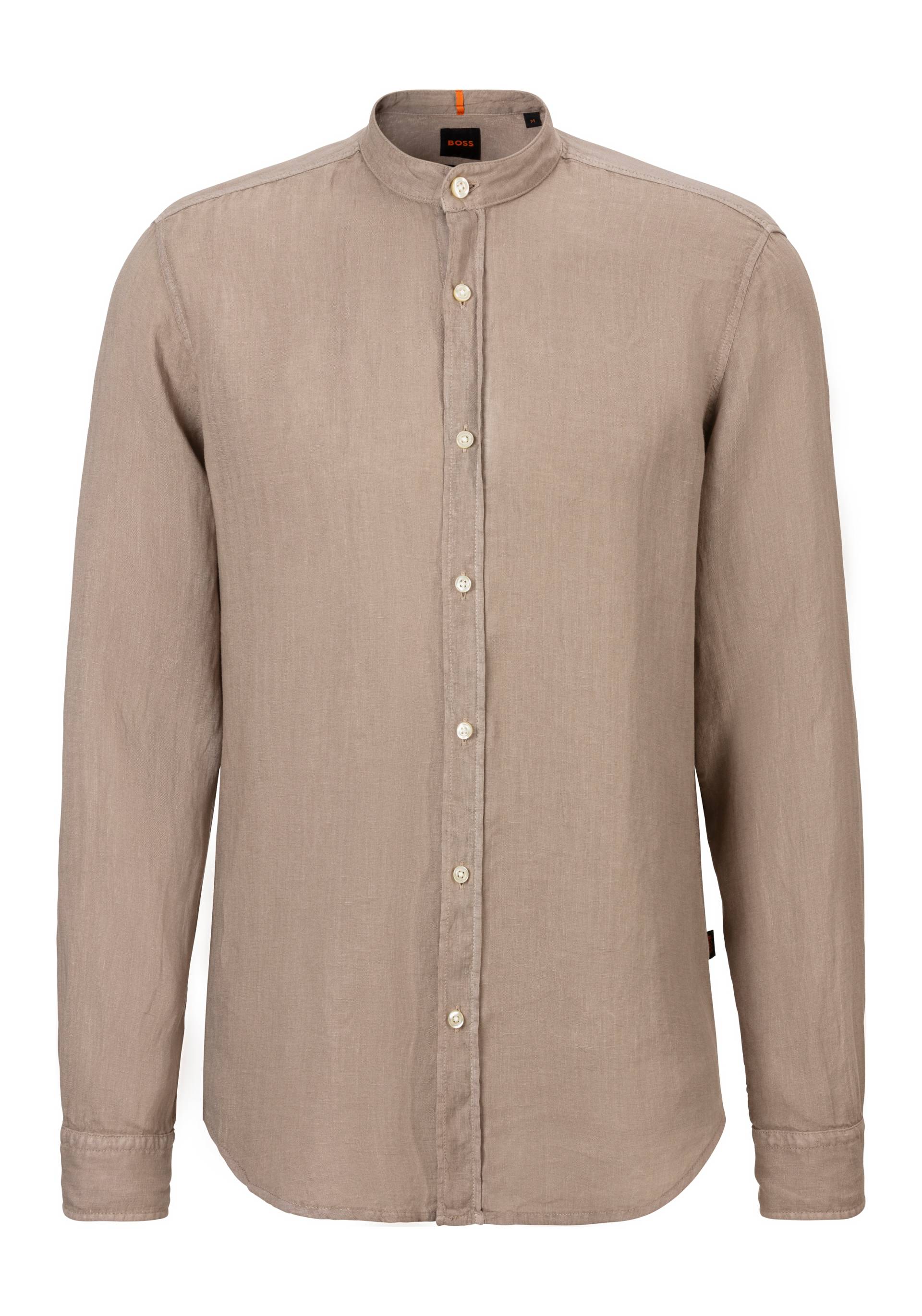 BOSS ORANGE Langarmshirt, mit dezenter Label-Stickerei am Manschettenschlitz von BOSS ORANGE