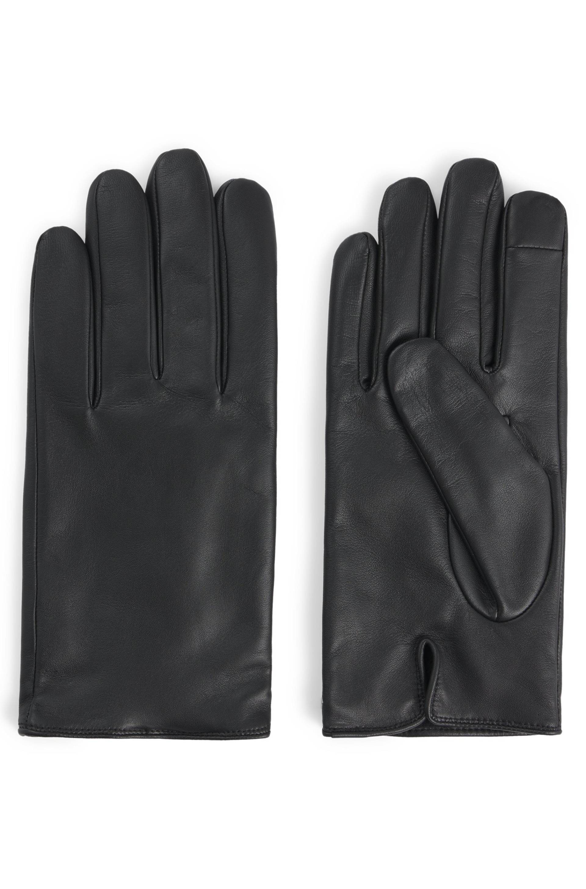 BOSS ORANGE Lederhandschuhe »Glove«, mit Touch Tech Fingertips BOSS ORANGE Lederhandschuhe »Glove«, mit Touch Tech Fingertips von BOSS ORANGE