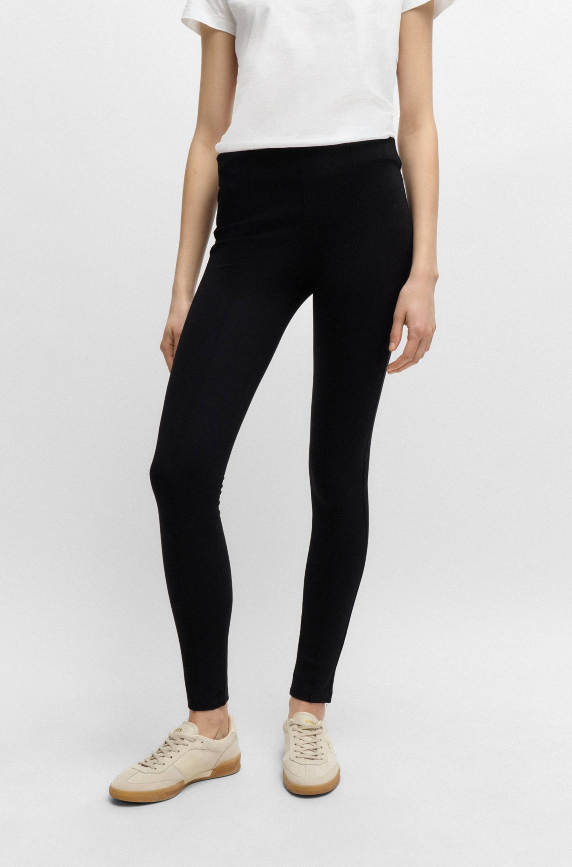 BOSS ORANGE Leggings »C_Estretch«, Naht-Details auf der Vorderseite BOSS ORANGE Leggings »C_Estretch«, Naht-Details auf der Vorderseite von BOSS ORANGE