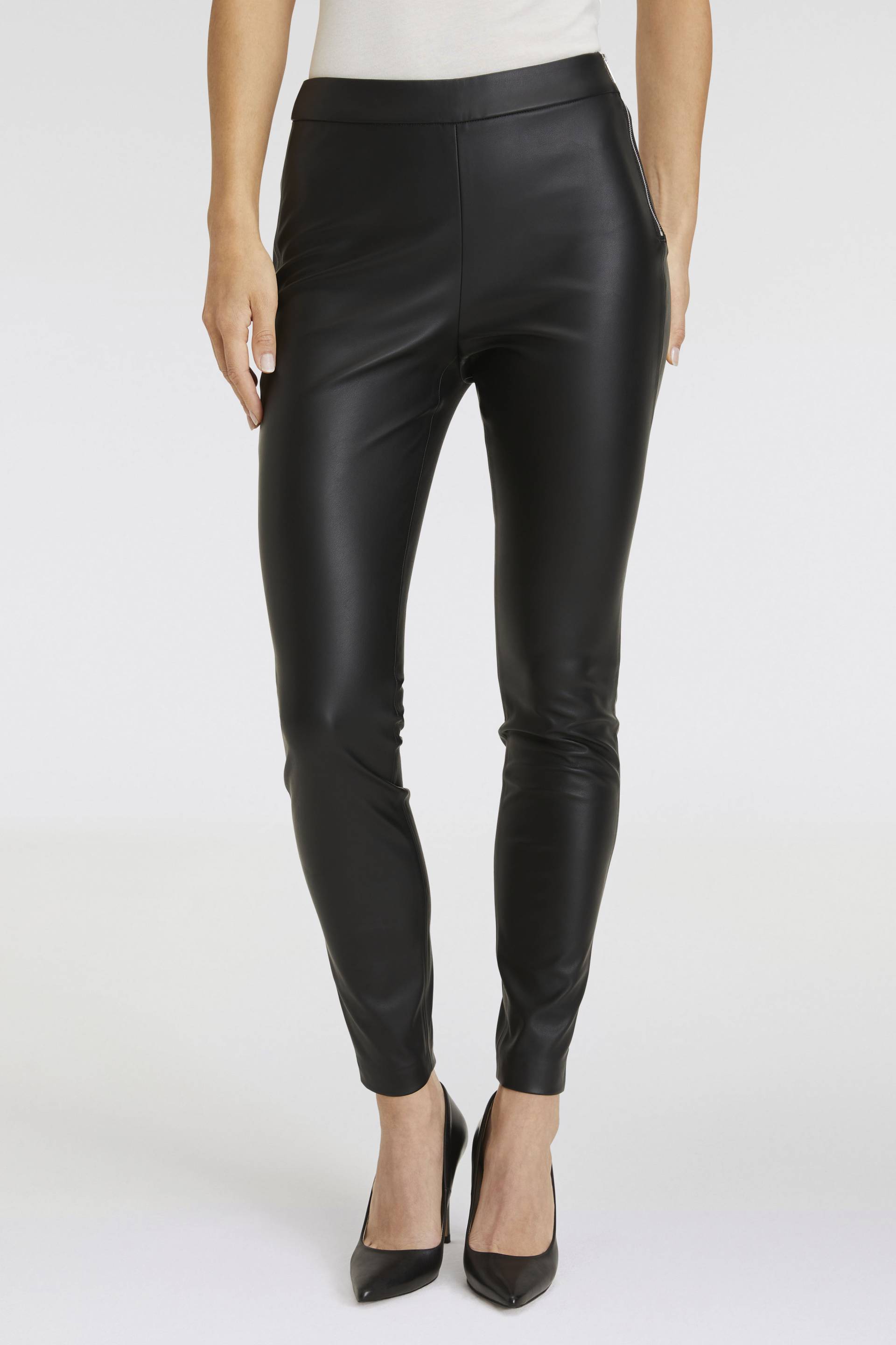 BOSS ORANGE Leggings »C_Taslimah Premium Damenmode«, mit seitlichem Reissverschluss BOSS ORANGE Leggings »C_Taslimah Premium Damenmode«, mit seitlichem Reissverschluss von BOSS ORANGE