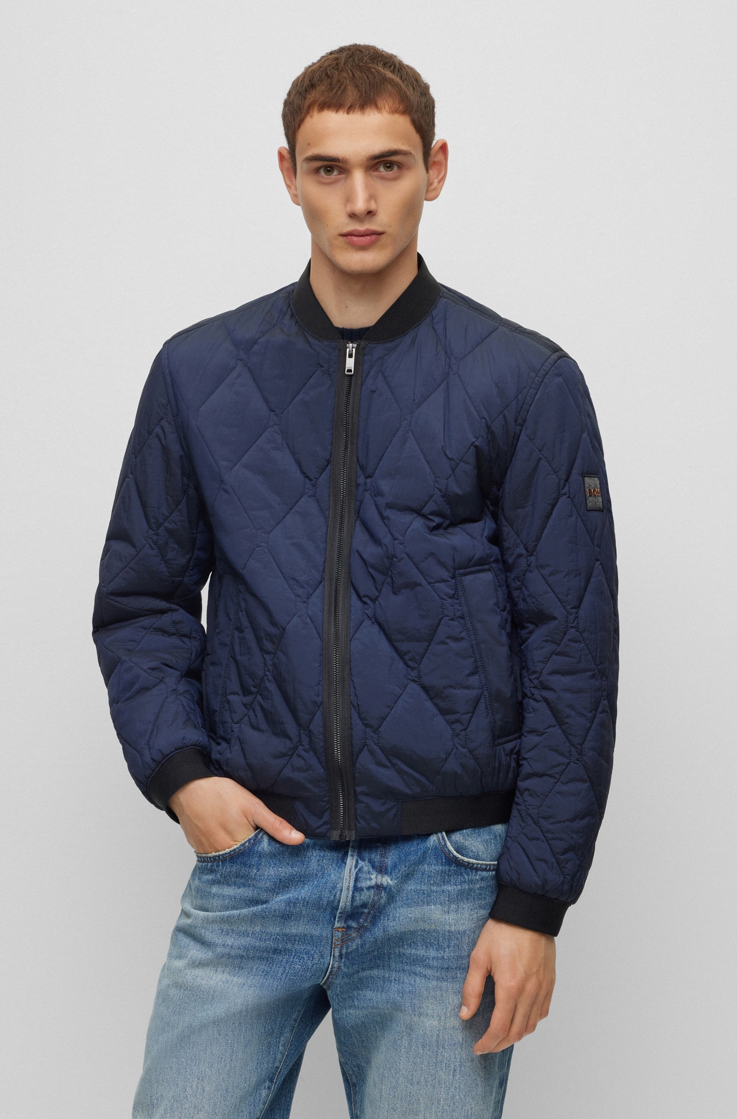 BOSS ORANGE Outdoorjacke »Ofaster«, mit gesticktem BOSS Logo von BOSS ORANGE