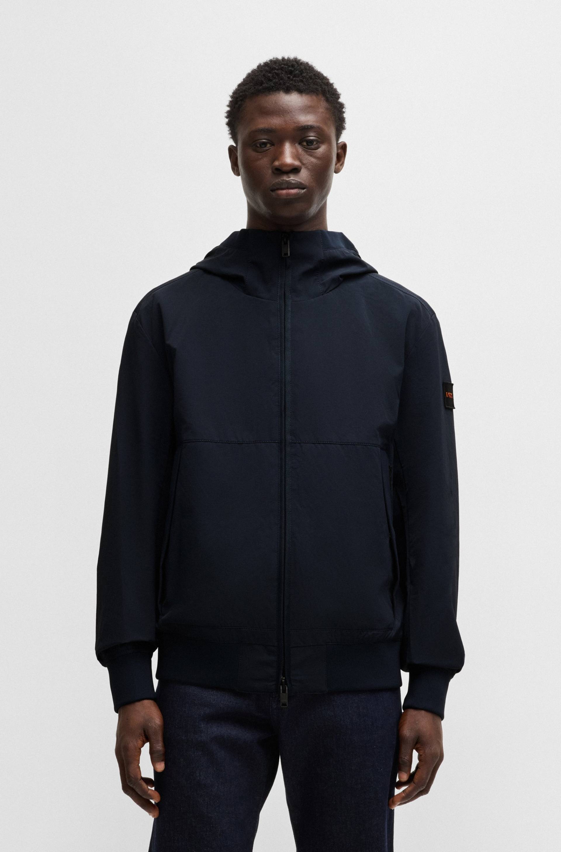 BOSS ORANGE Outdoorjacke »Oloco«, mit Kapuze, mit Kapuze BOSS ORANGE Outdoorjacke »Oloco«, mit Kapuze, mit Kapuze von BOSS ORANGE
