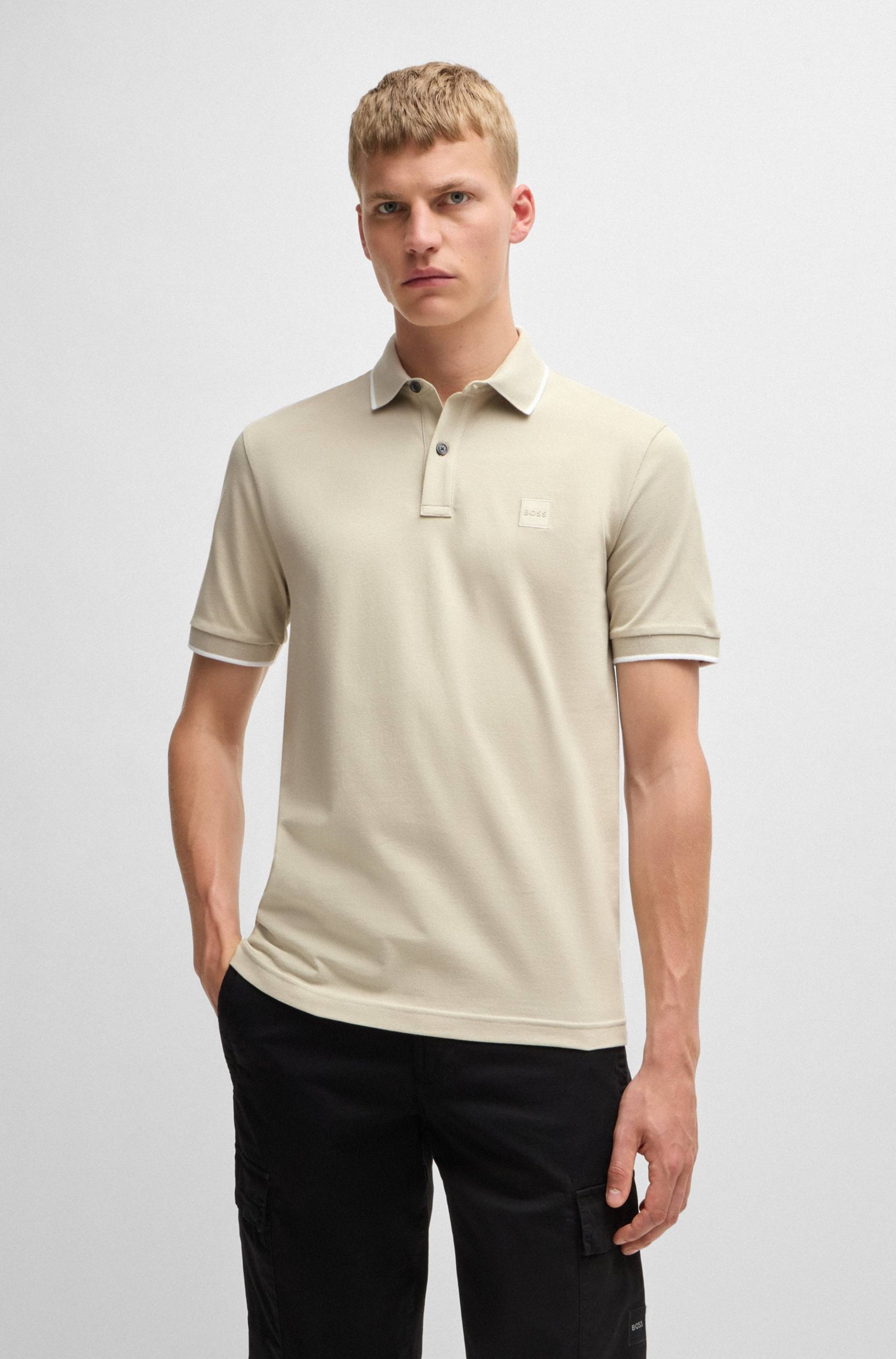BOSS ORANGE Poloshirt »Passertip«, mit BOSS Logo-Badge BOSS ORANGE Poloshirt »Passertip«, mit BOSS Logo-Badge von BOSS ORANGE