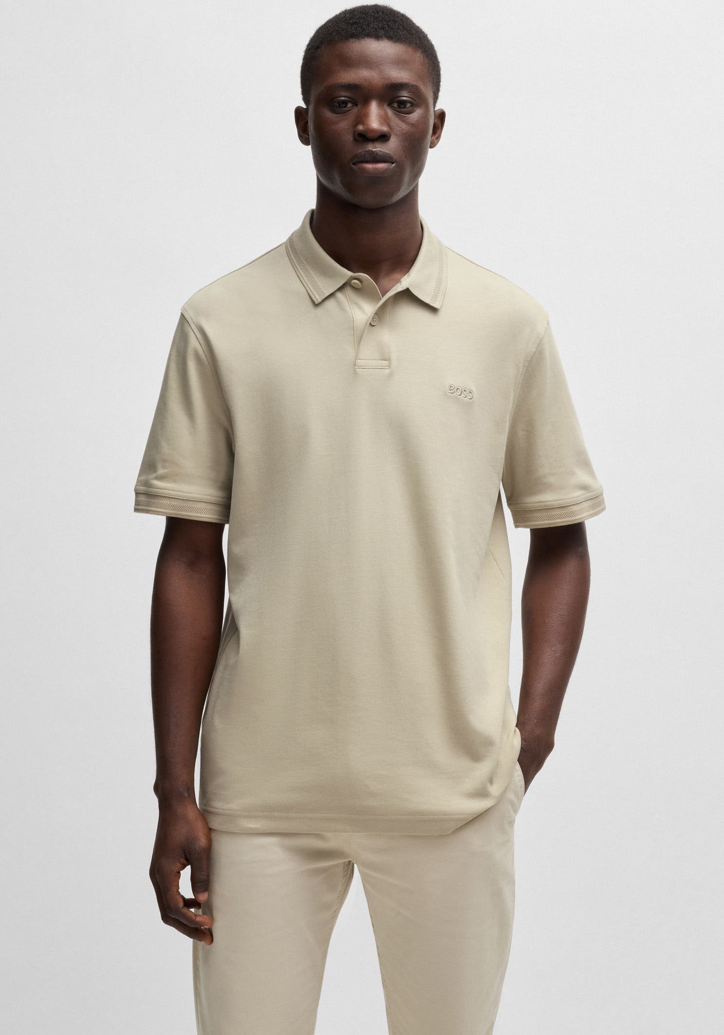 BOSS ORANGE Poloshirt »Pe_Interlock«, mit Polokragen von BOSS ORANGE