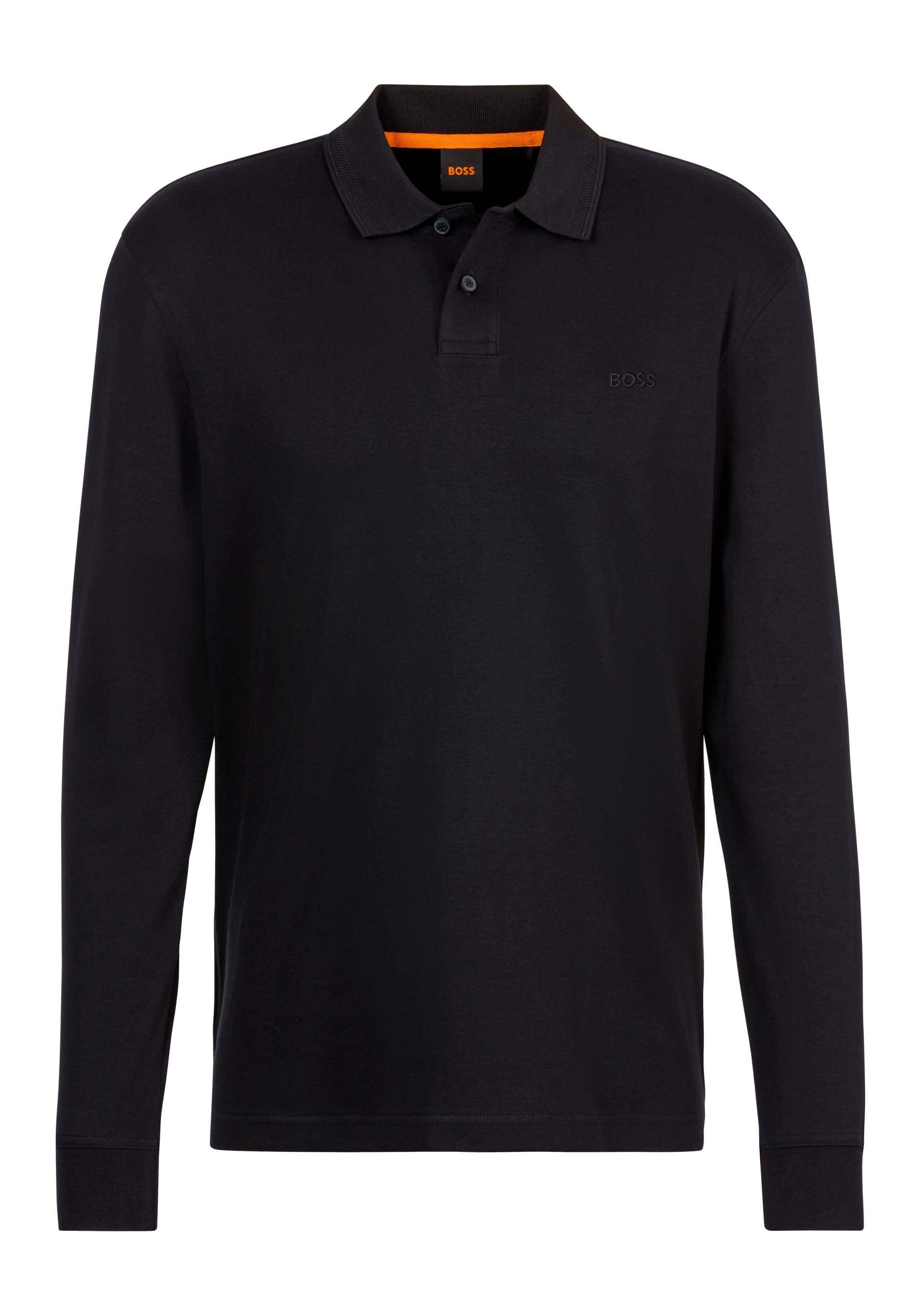 BOSS ORANGE Poloshirt »Pe_interlock_long«, mit Polokragen BOSS ORANGE Poloshirt »Pe_interlock_long«, mit Polokragen von BOSS ORANGE