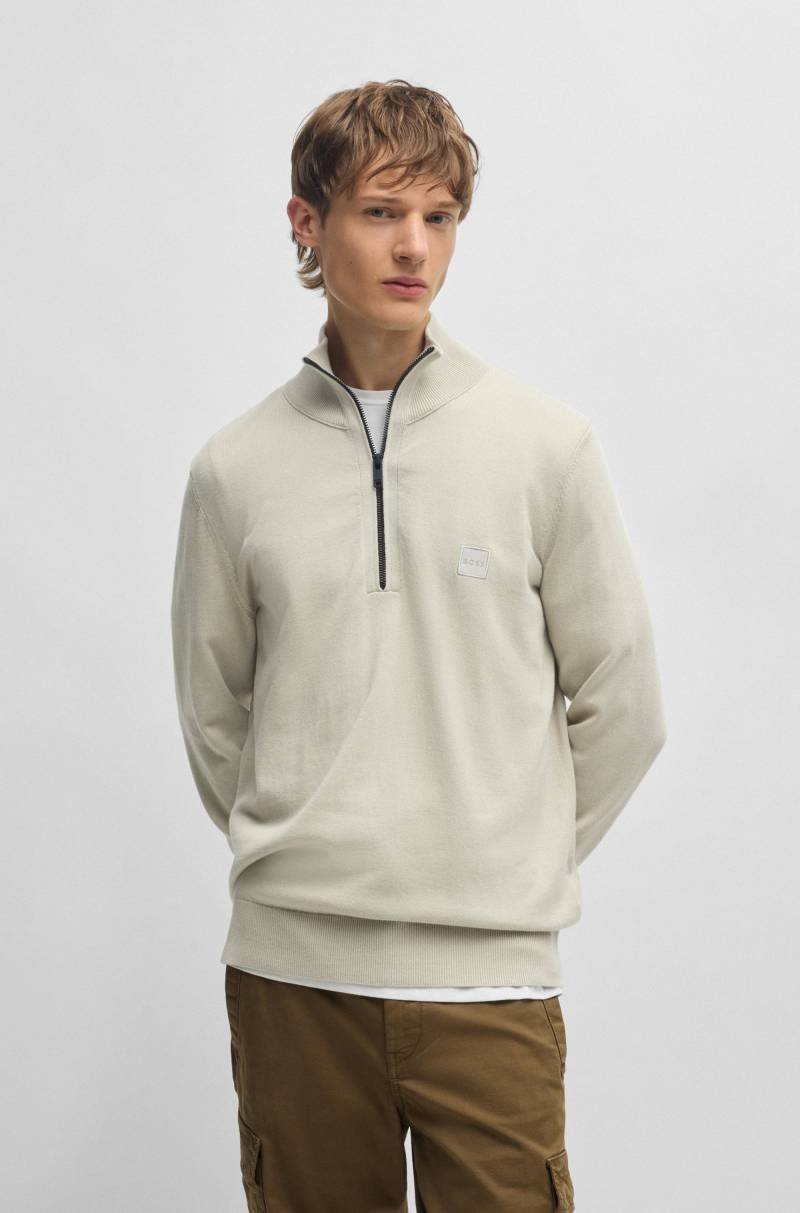 BOSS ORANGE Rollkragenpullover »Kanobix_S«, mit Ton-in-Ton Logo von BOSS ORANGE