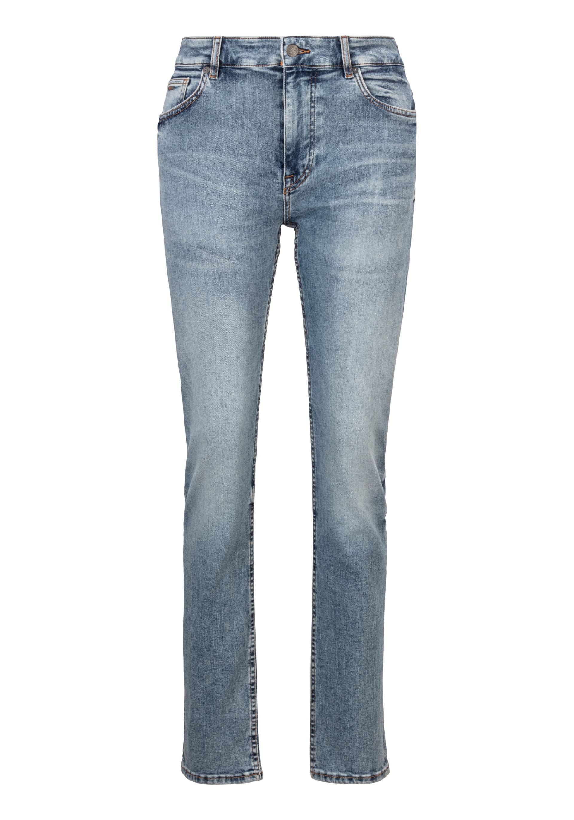 BOSS ORANGE Slim-fit-Jeans »Delaware BC-C«, mit Leder-Badge von BOSS ORANGE