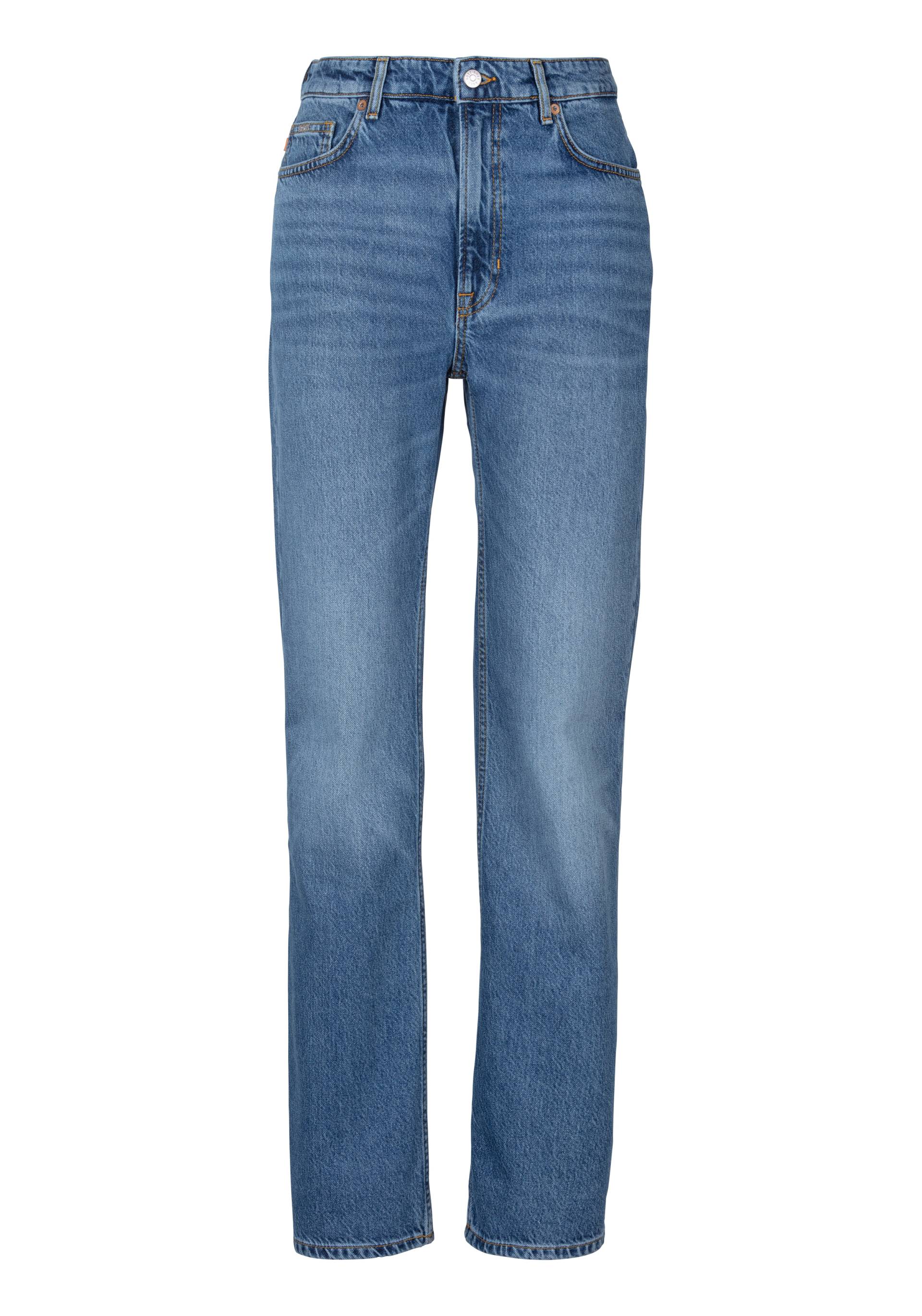 BOSS ORANGE Straight-Jeans »C_ADA HR 6.0«, mit BOSS Leder-Badge von BOSS ORANGE