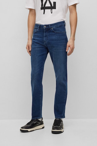 BOSS ORANGE Straight-Jeans »Re.Maine BC-P«, mit Markenlabel von BOSS ORANGE