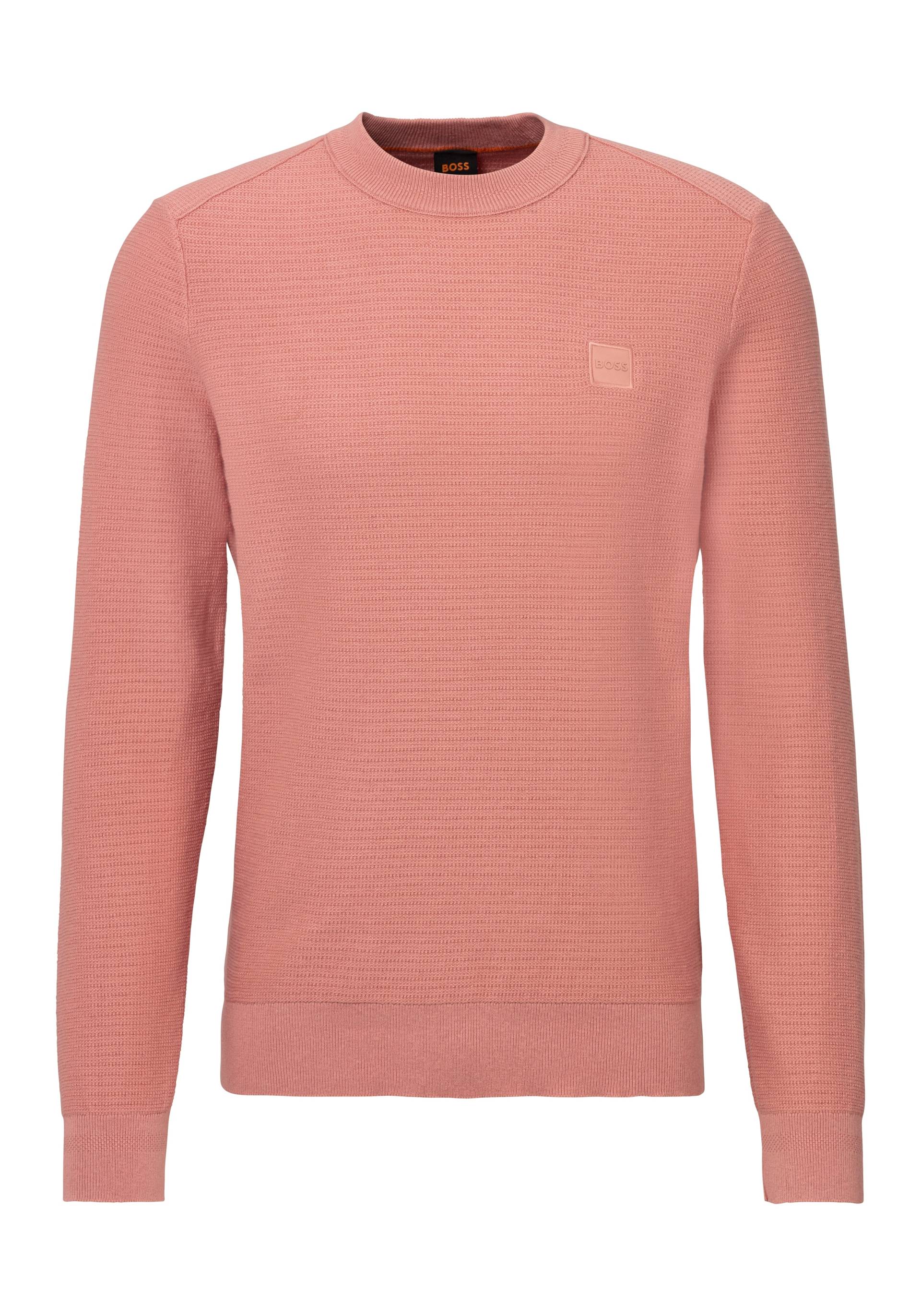 BOSS ORANGE Strickpullover »Anion«, mit Label-Kontraststreifen innen am Ausschnitt von BOSS ORANGE