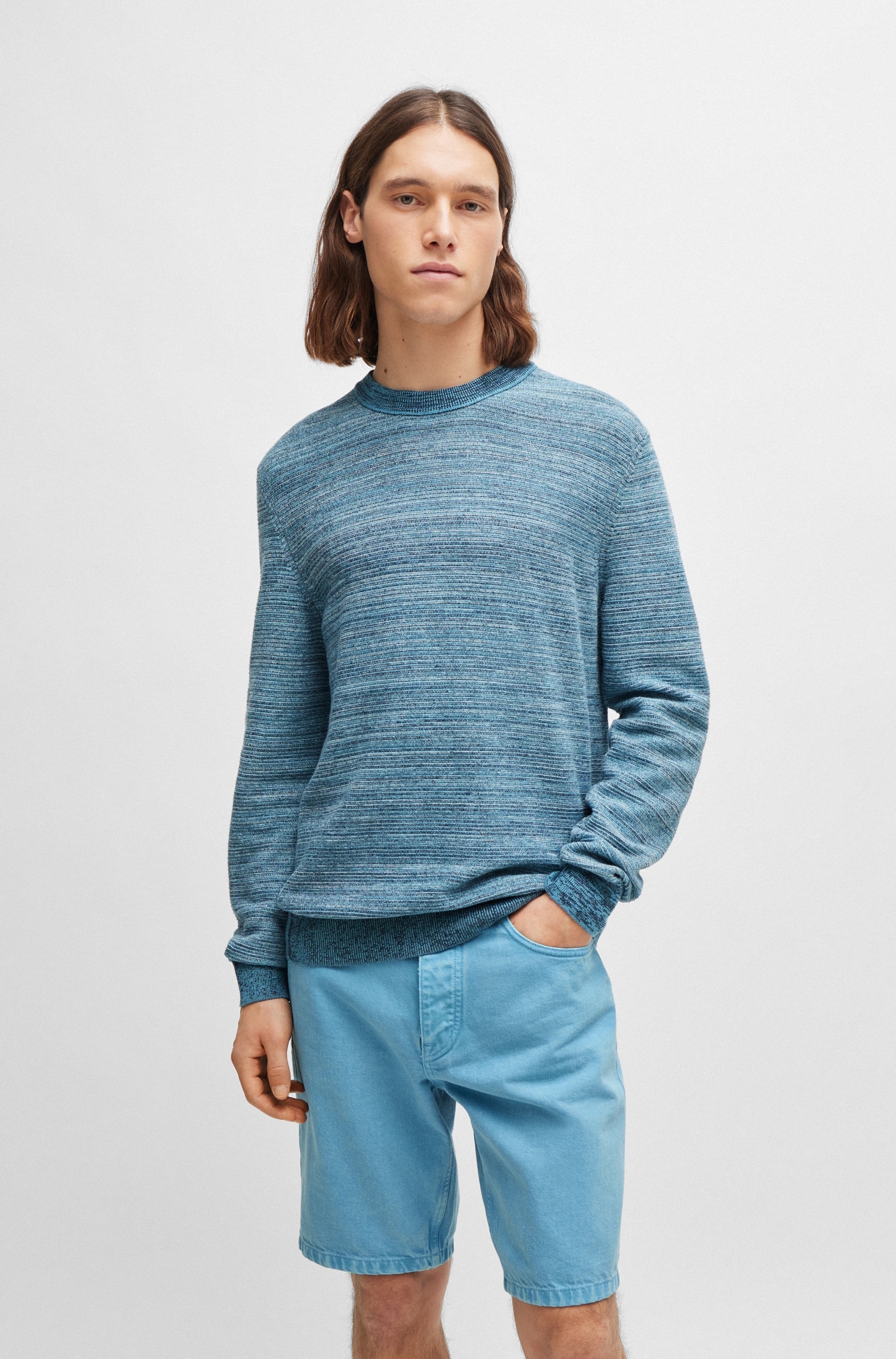 BOSS ORANGE Strickpullover »Aspok«, mit Markenlabel von BOSS ORANGE