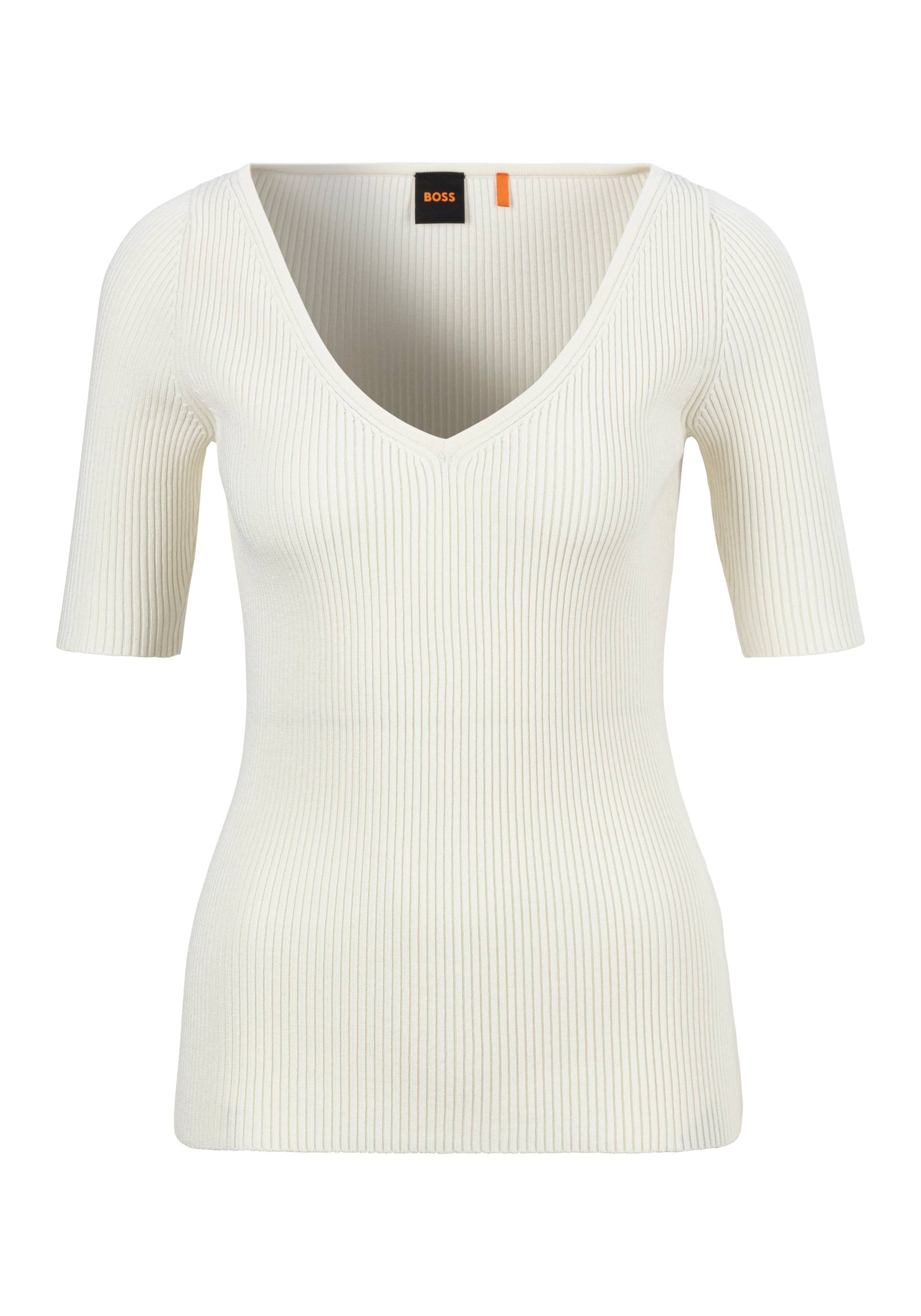 BOSS ORANGE Strickpullover »C_Faradisco«, mit BOSS Metallcharm BOSS ORANGE Strickpullover »C_Faradisco«, mit BOSS Metallcharm von BOSS ORANGE