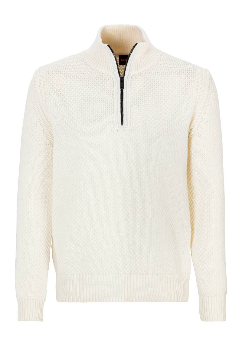 BOSS ORANGE Strickpullover »Kurano«, mit Stehkragen von BOSS ORANGE