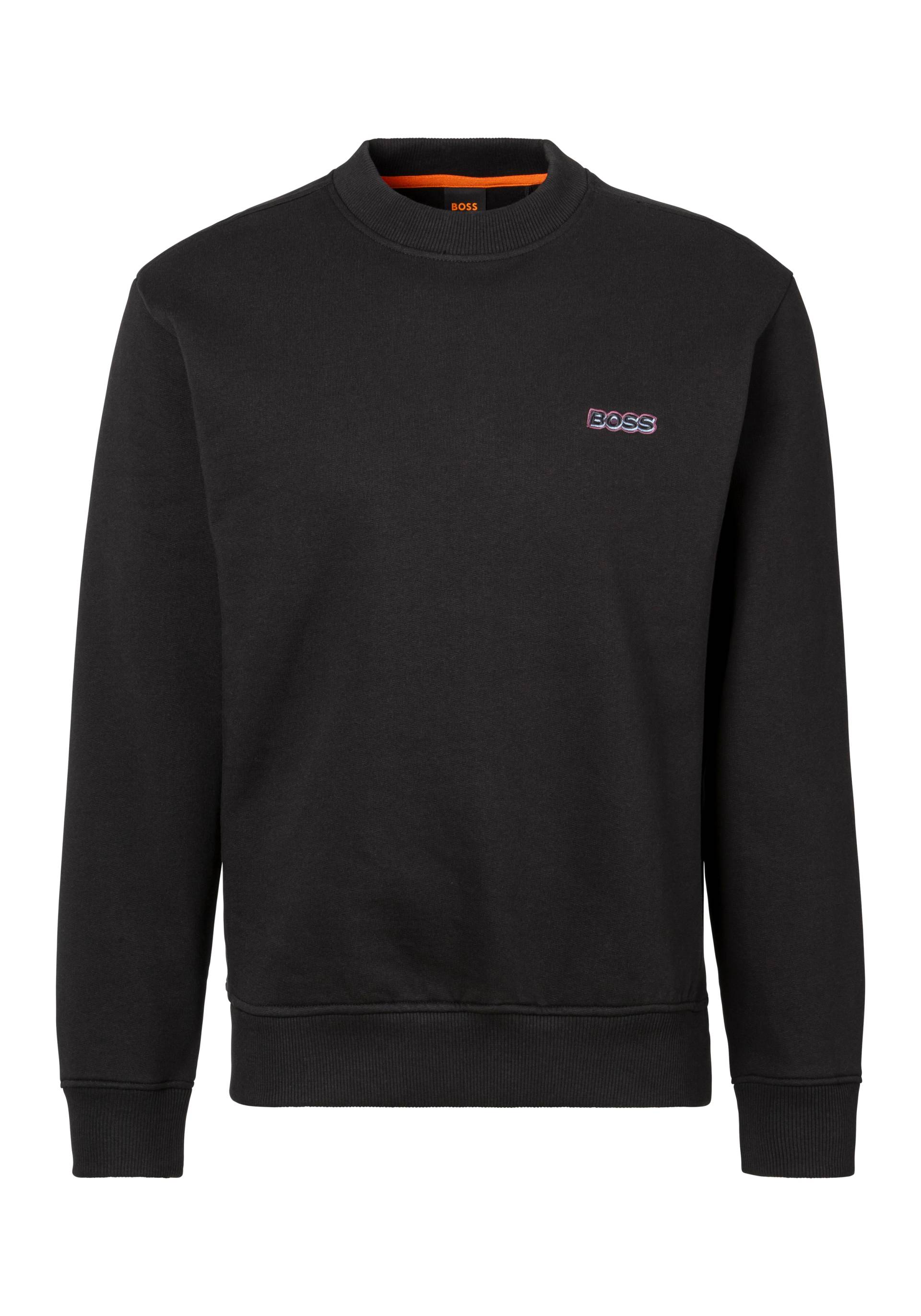 BOSS ORANGE Sweatshirt, mit Label von BOSS ORANGE