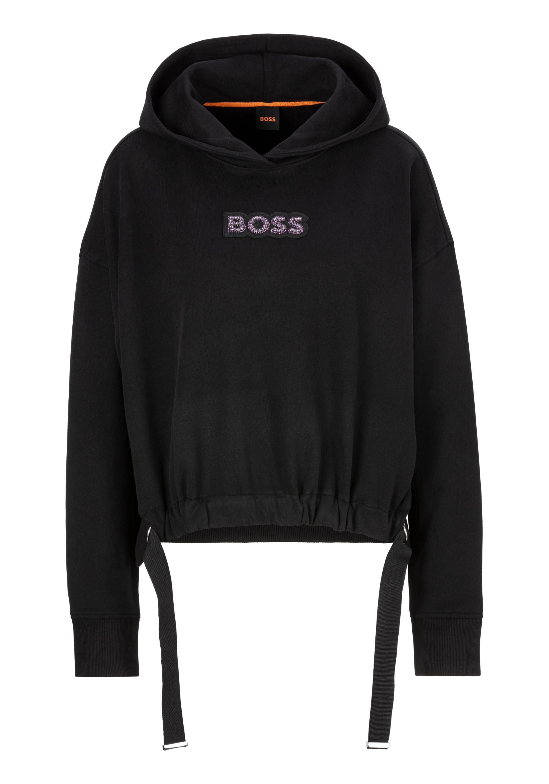 BOSS ORANGE Sweatshirt »C_Eblousa_stonebadge«, mit Strass-Stickerei von BOSS ORANGE