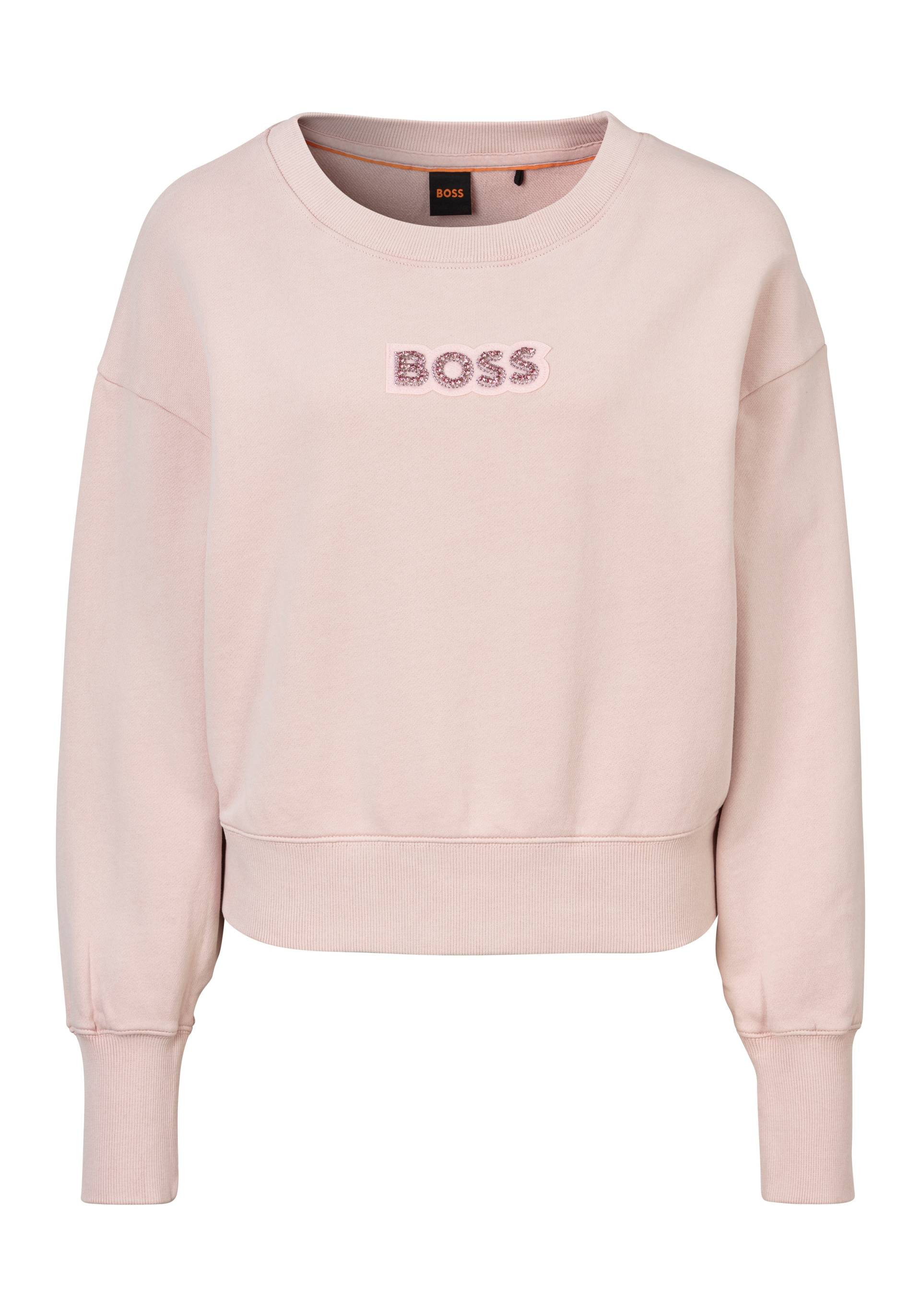 BOSS ORANGE Sweatshirt »C_Elay_stonebadge«, mit BOSS Logo von BOSS ORANGE